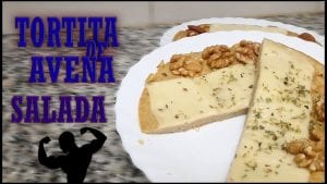 Tortilla de Avena Salada Fitness
