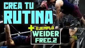 como crear tu rutina